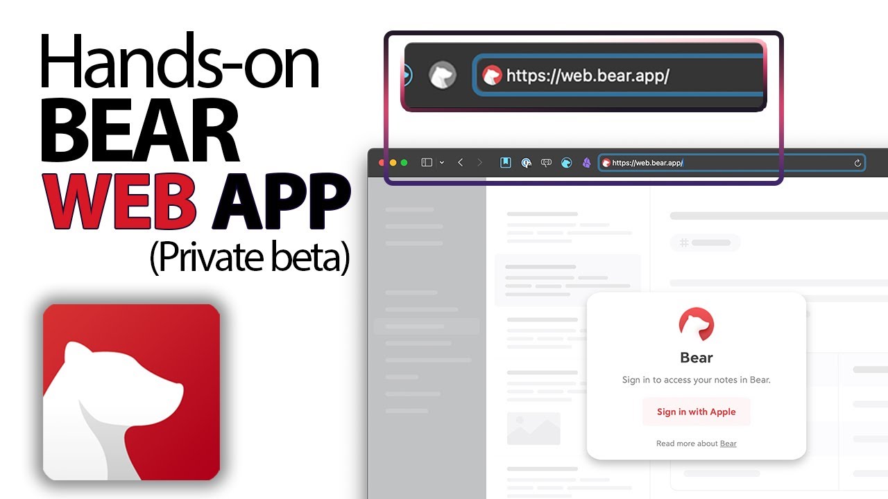 Bear Web App: A Sneak Peek at the Beta! 🐻💻