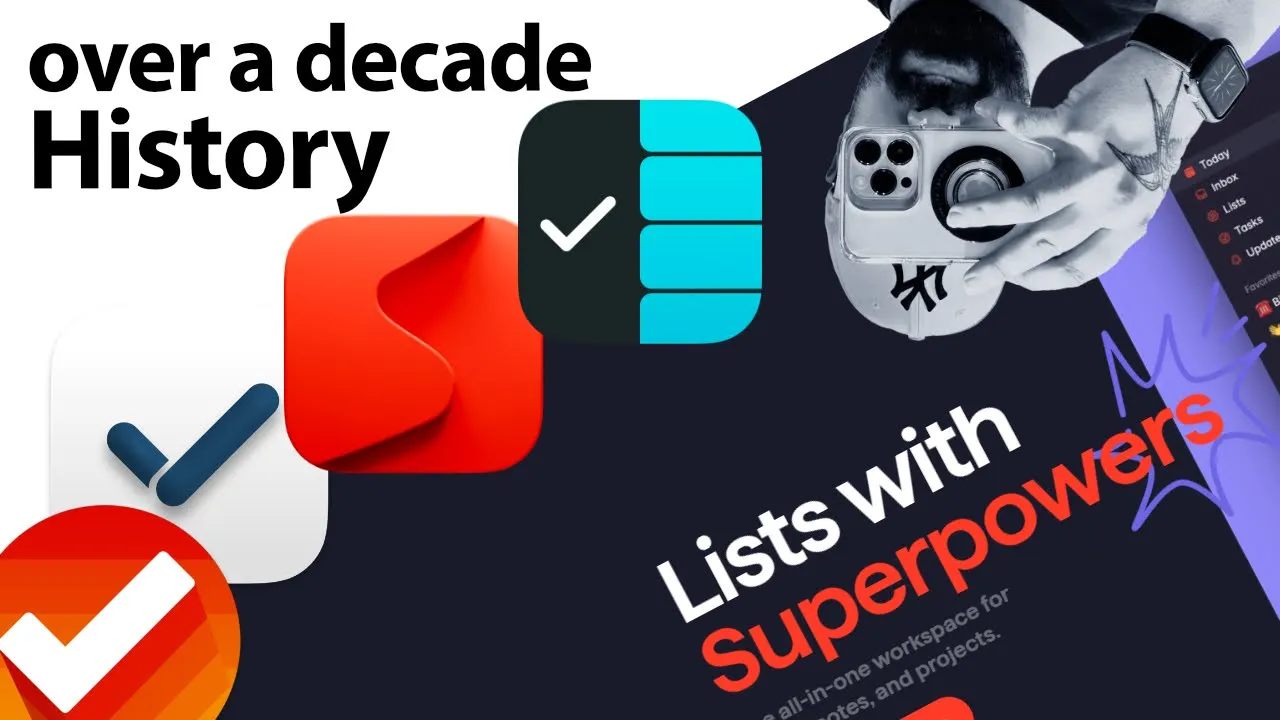 4 To-Do applications with over a decade of history